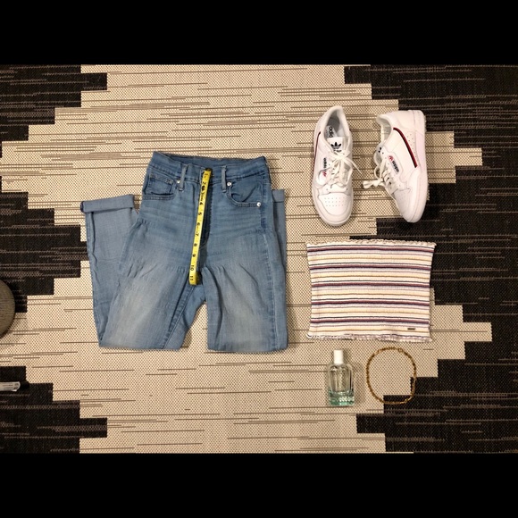 LEVI | CURVY HIGH WAIST SKINNY JEANS - Picture 3 of 4